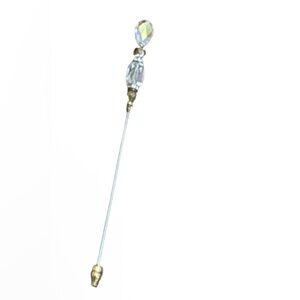 Swarovski Crystal Stick hat Pin